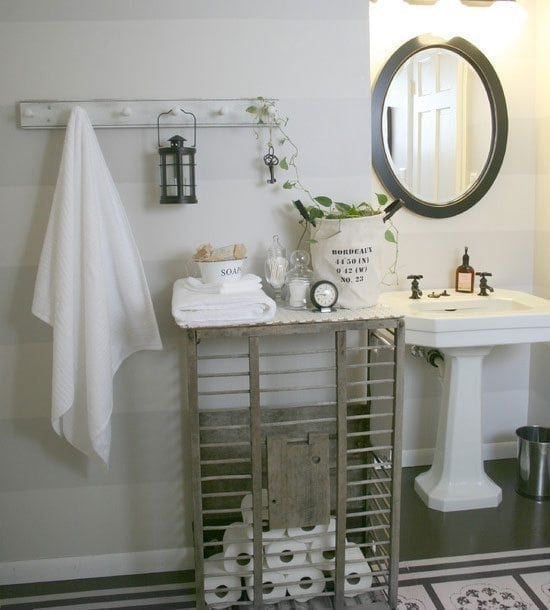 30+ Genius Ideas for Better Small Bathroom Storage • Craving Some