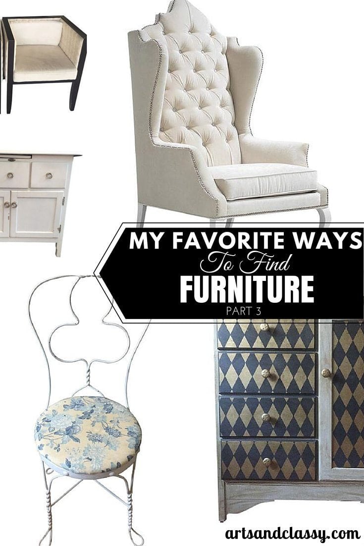 My Favorite Ways To Find Furniture Part 3 - with Chairish