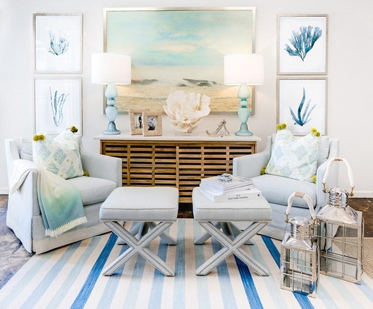 10 Beach Inspired Decorating Ideas For The Summer Arts And