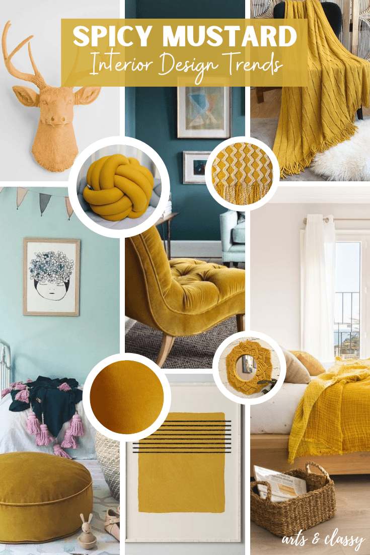 Spicy Mustard Yellow Decor Ideas + Inspiration – Arts and Classy