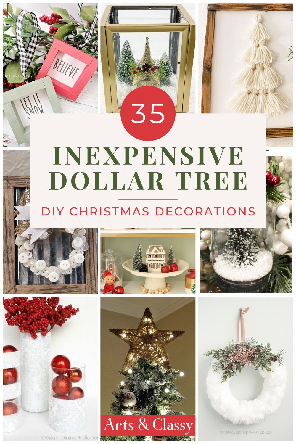 Experience Joy With 35 Free & Easy DIY Xmas Decorations – Arts and Classy