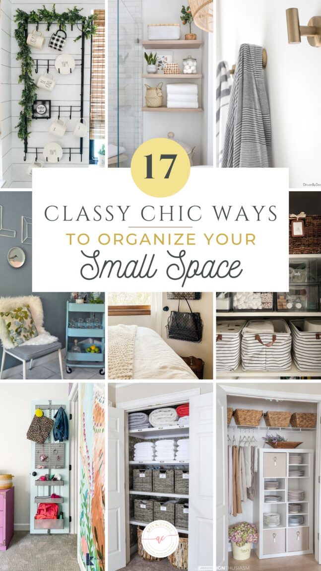 How to Get Organized in a Small House - The Inspired Room