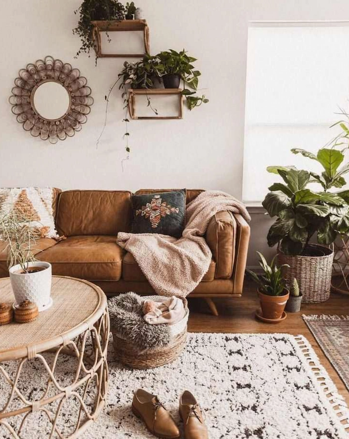 25 Ways To Achieve A Boho-Chic Living Room