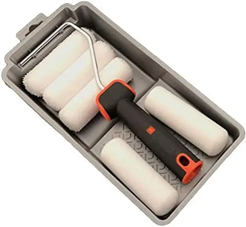 4" Paint Roller Kit with Tray