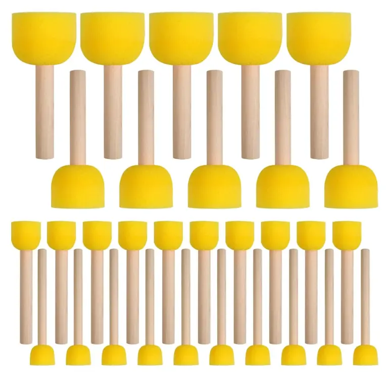 Round Sponges Brush Set