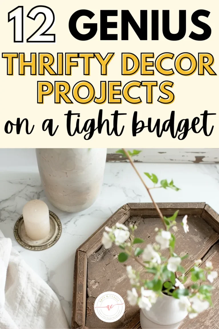 Thrifted Treasures to Stunning Decor: 12 DIY Craft Ideas! Give old finds new life with these amazing craft ideas! From teacup lamps to picture frame makeovers, discover unique ways to upcycle thrift store scores into beautiful home decor pieces. Budget-friendly & creative? Yes, please! 