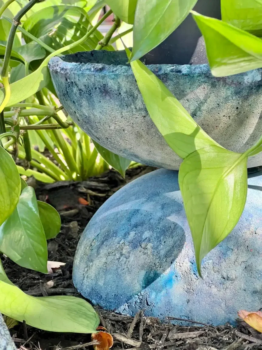 How to Make an Easy DIY Concrete Cement Bowl Planter