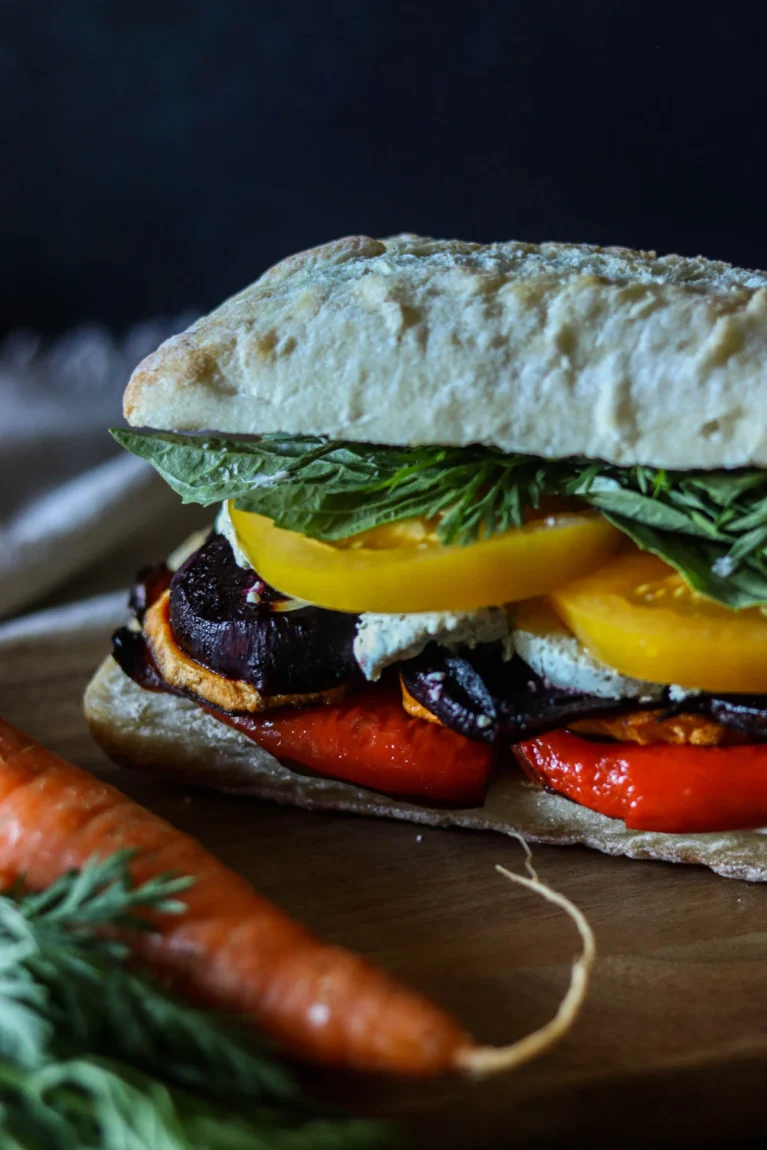 Roasted Vegetable Sandwich