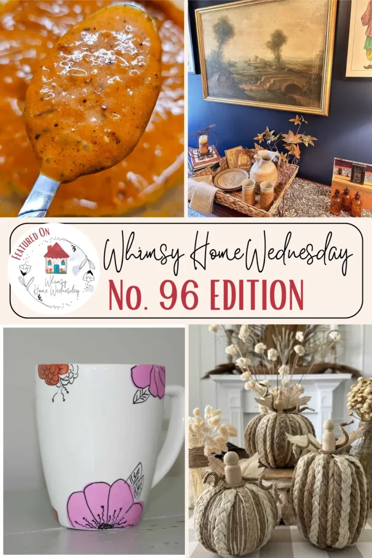 Whimsy Home Wednesday Linky Party No. 96 Features