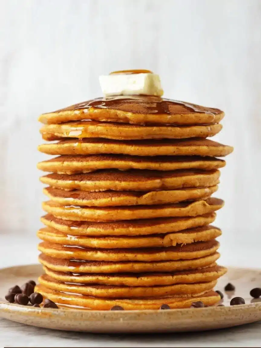 Pumpkin Pancakes with Pancake Mix