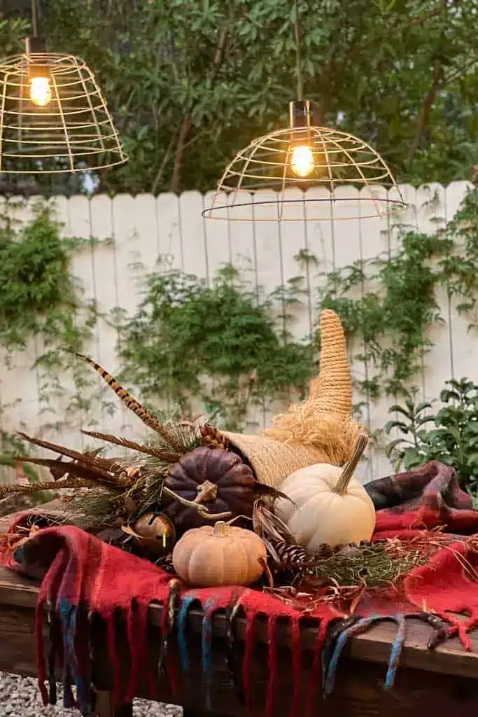 How to Make a DIY Cornucopia with Rope for Thanksgiving