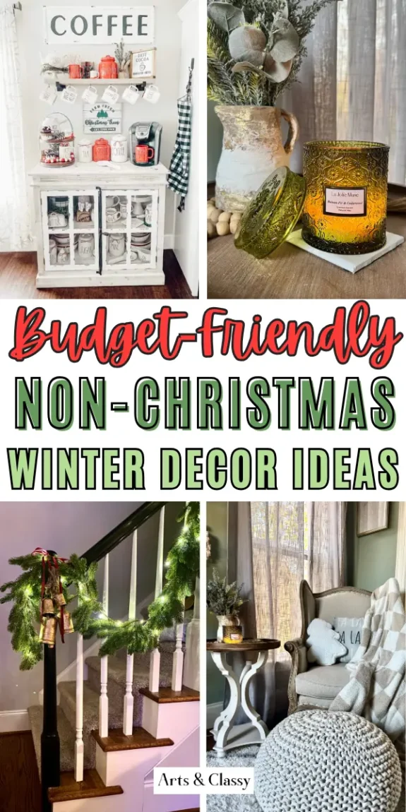 Discover Your Winter Wonderland: Non-Christmas Decor Ideas. Embrace the chill in the air and create a magical winter wonderland without the usual Christmas decorations 🌨️❄️ Explore 13 affordable and cozy ideas that will turn your home into a non-holiday haven, perfect for all winter enthusiasts!    