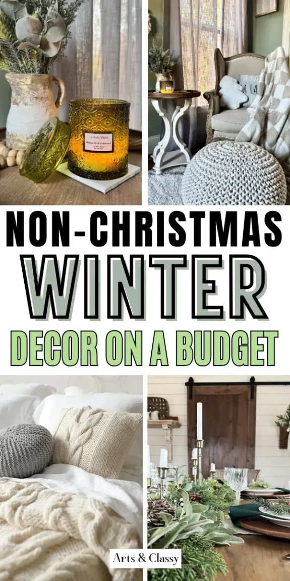 Embrace the Frosty Charm: Non-Christmas Winter Decorations. Dive into the magic of winter with our 13 budget-friendly non-Christmas winter decoration ideas. From sparkling lights to cozy DIY crafts, discover unique ways to transform your home's ambiance without a single holly leaf in sight.  