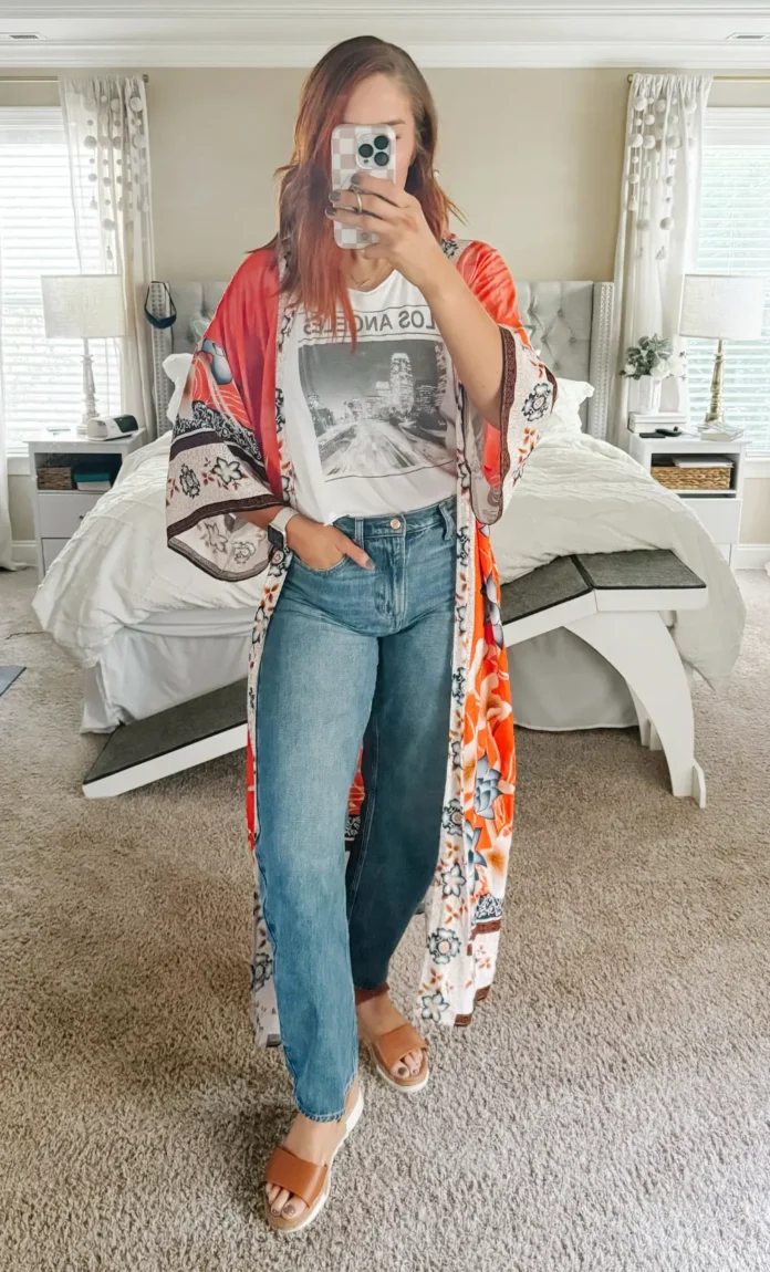 How To Style Barrel Jeans: Boho Chic Styling