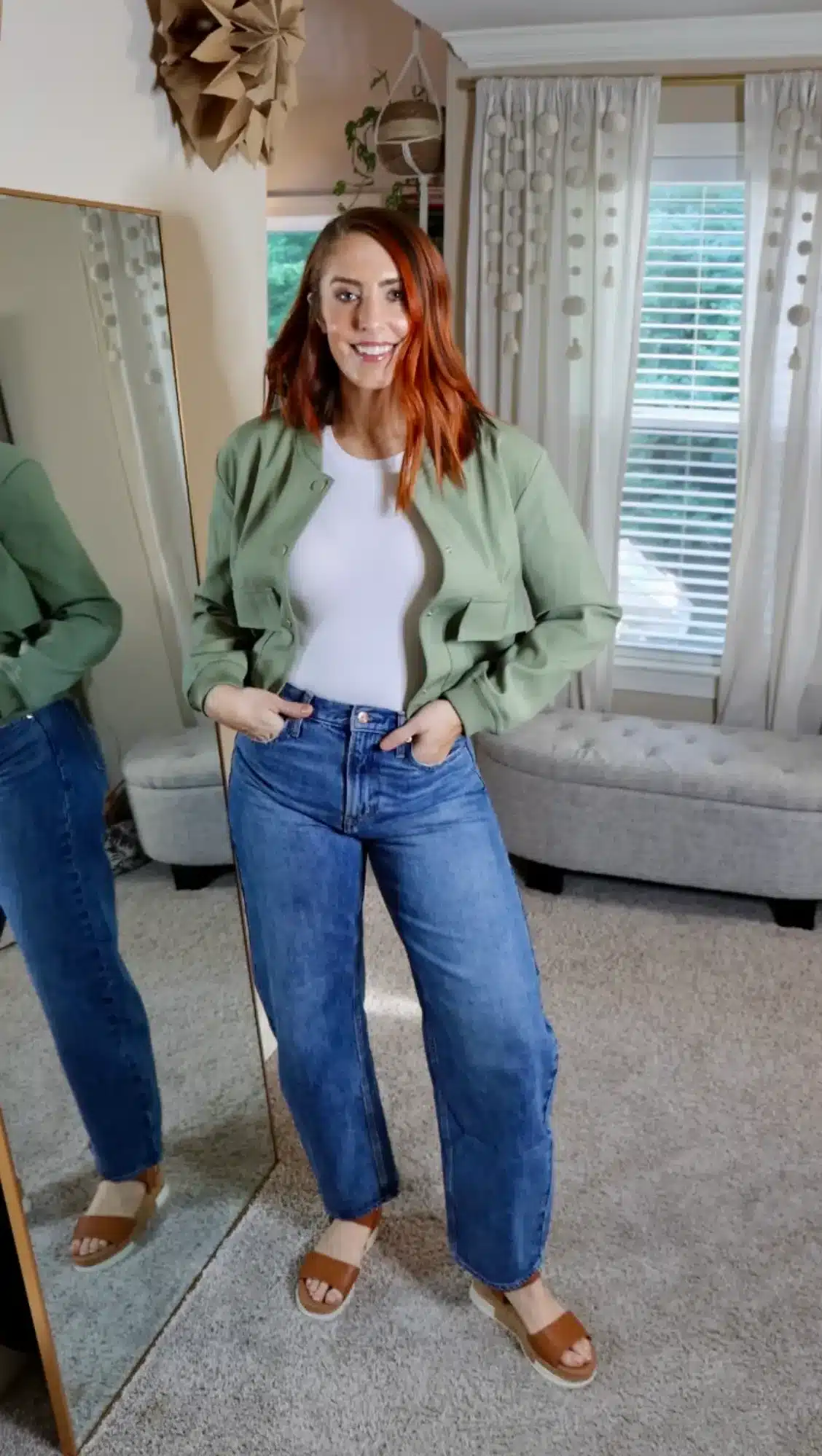 How To Style Barrel Jeans: Try a High Waisted Pair