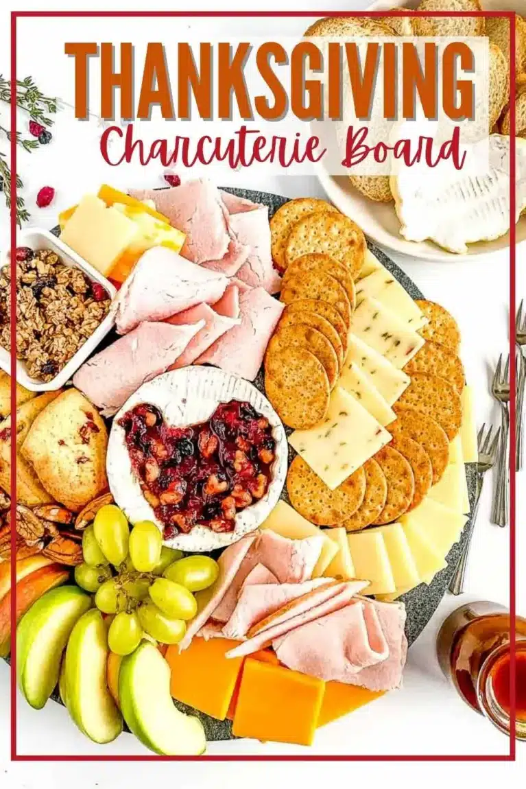 Easy Thanksgiving Charcuterie Board