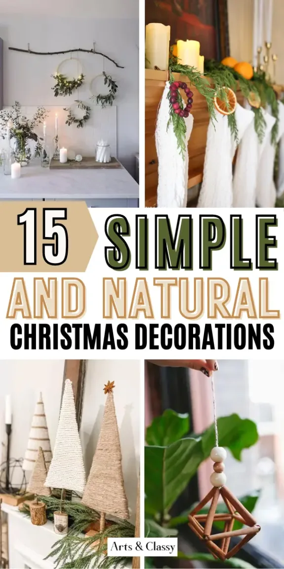 Deck the Halls: 15 Naturally Stunning Christmas Decor Ideas