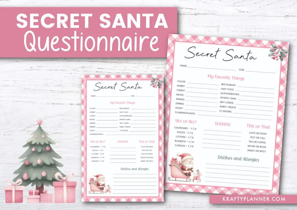 Get to Know Your Secret Santa with This Fun Questionnaire!