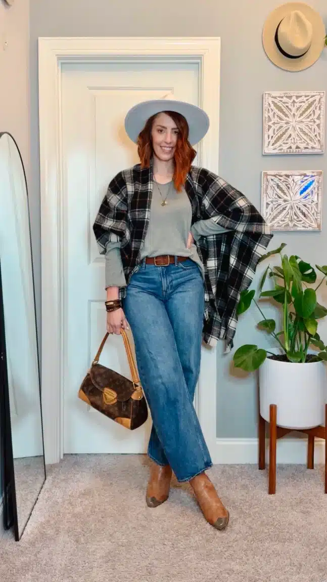 Day 14 of my 31 Days of Closet Magic Challenge was all about cozy layers and effortless winter style!