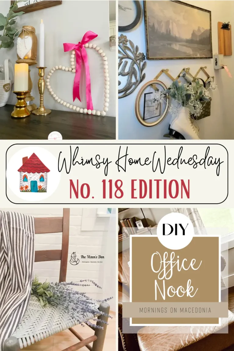 Whimsy Home Wednesday Linky Party - Host Features  No. 118 Edition