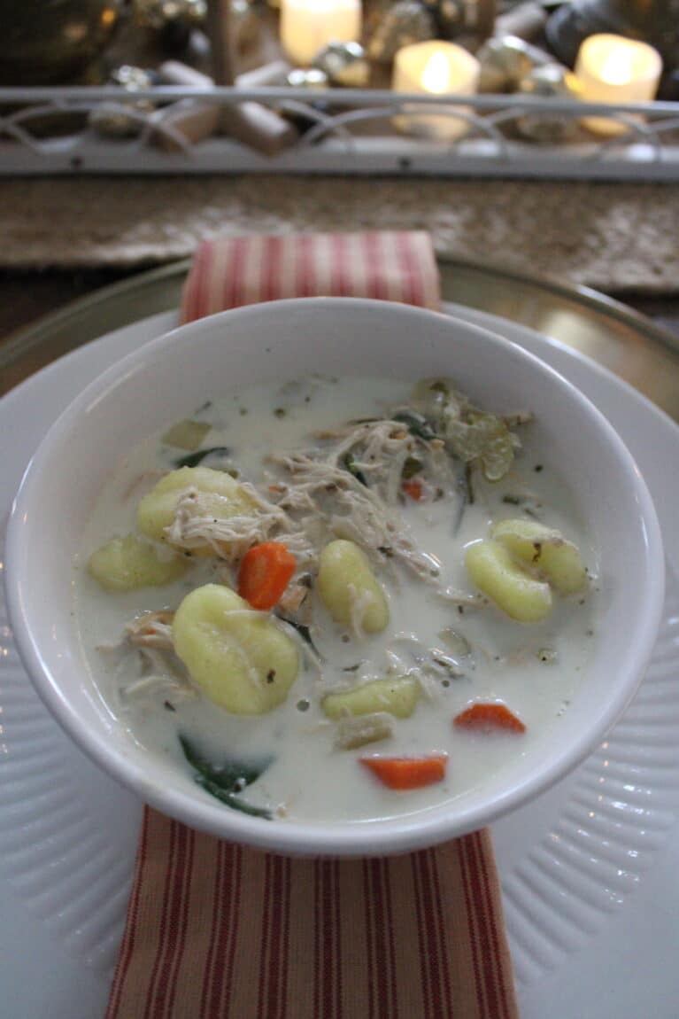 Slow Cooker Chicken Gnocchi Soup Recipe