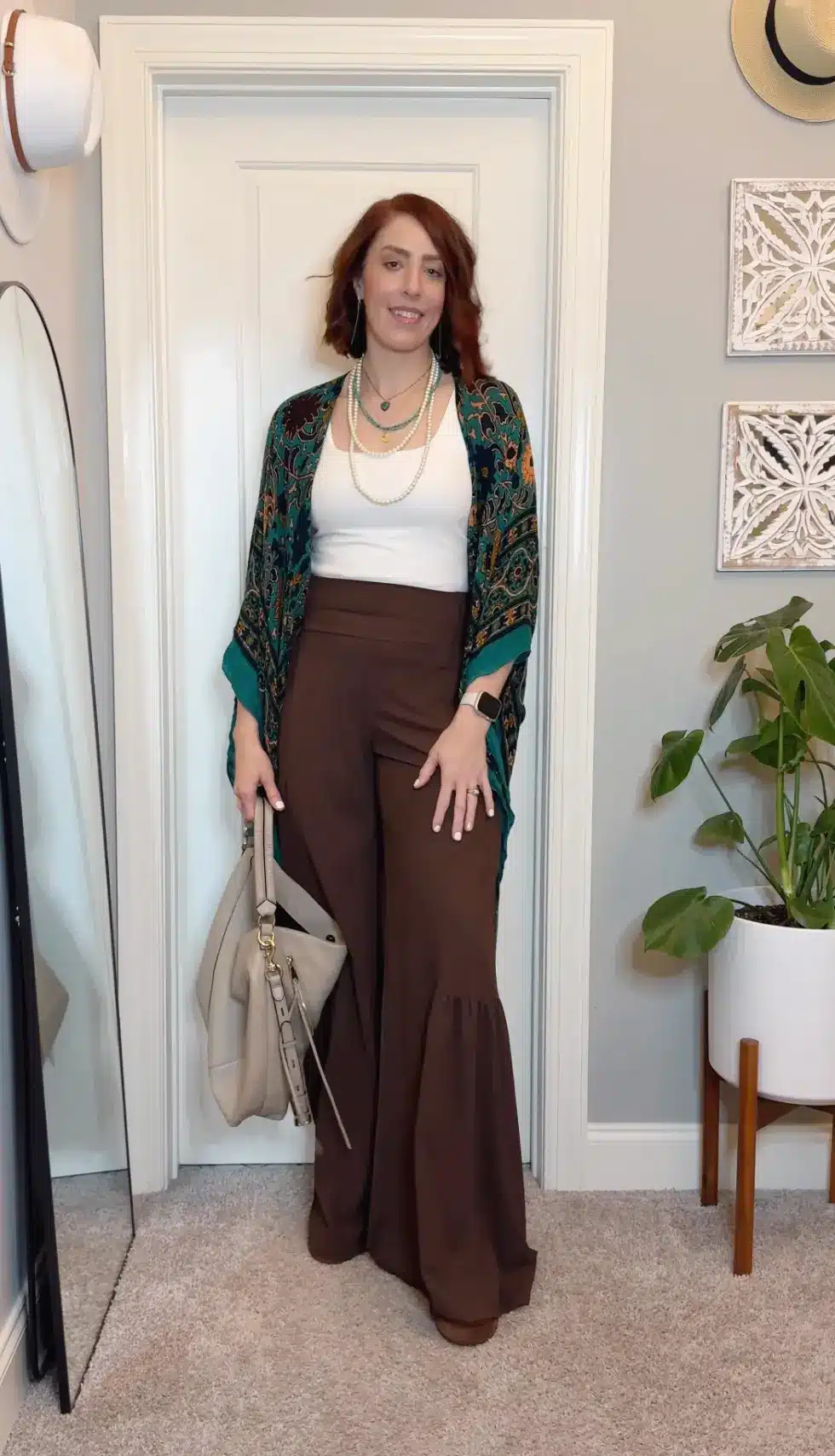 Day 25 - Laid Back Boho - 31 Days of Closet Magic: Sustainable Fashion Tips for Tall Women to Reimagine Their Wardrobe