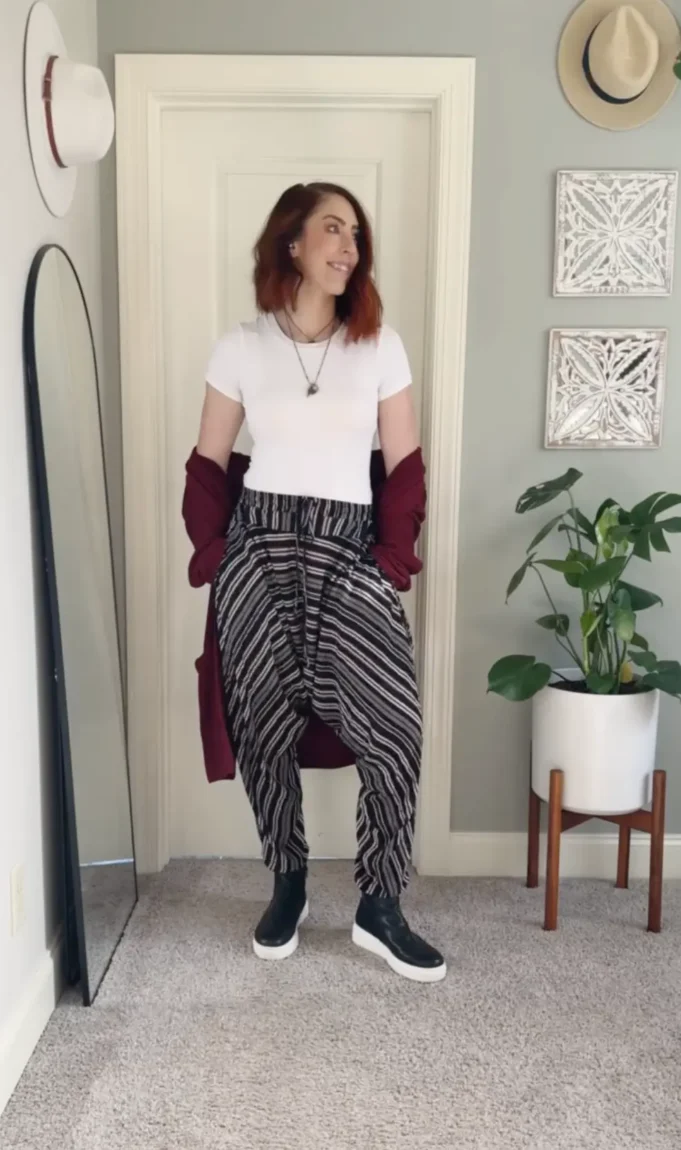 Day 27 - Layers & Flow - 31 Days of Closet Magic: Sustainable Fashion Tips for Tall Women to Reimagine Their Wardrobe