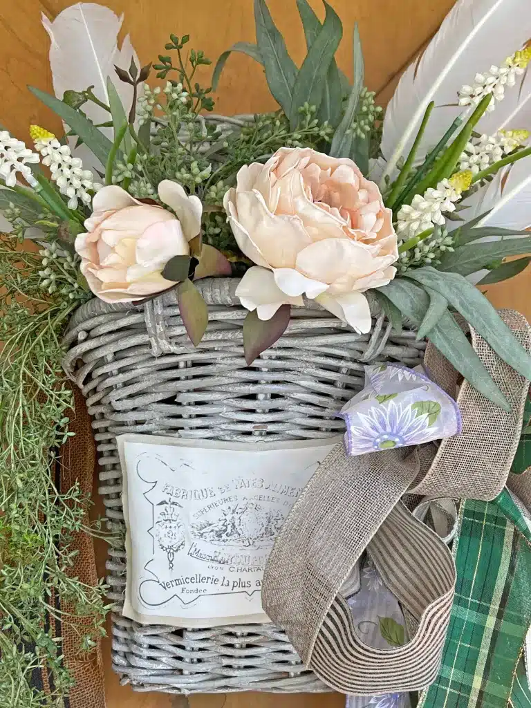 Welcoming Door Basket DIY for Spring