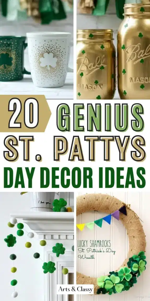 How to Make St. Patrick’s Day Decor Effortlessly with FREE Printables!