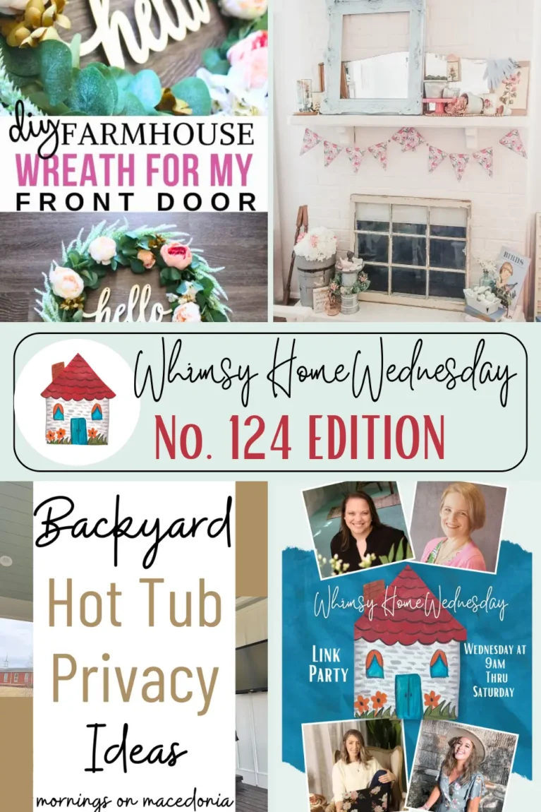 Whimsy Home Wednesday Linky Party No. 124 Edition - Host Features