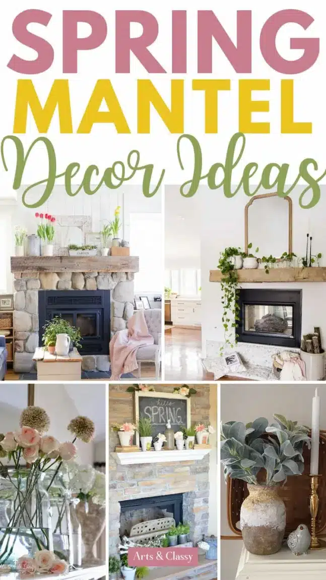 5 Easy Spring Mantel Decorating Ideas That Will Blow You Away